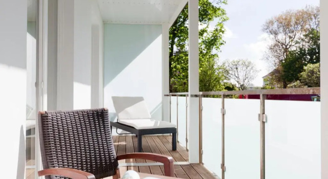 Люкс с балконом Michels Thalasso Hotel Nordseehaus