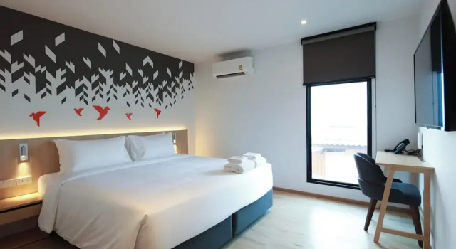 Двухместный номер Deluxe с видом на город KOO HOTEL
