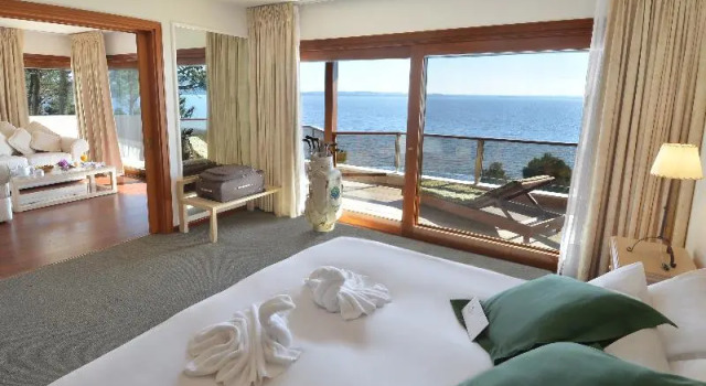 Двухместный люкс с балконом Hotel del Lago Golf & Art Resort