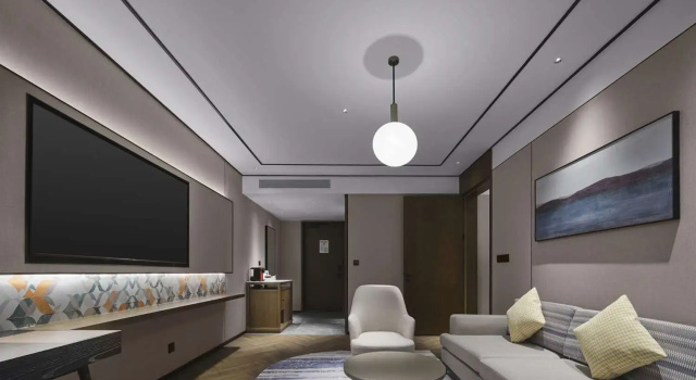 Одноместный люкс Deluxe Hilton Garden Inn Nantong Rudong