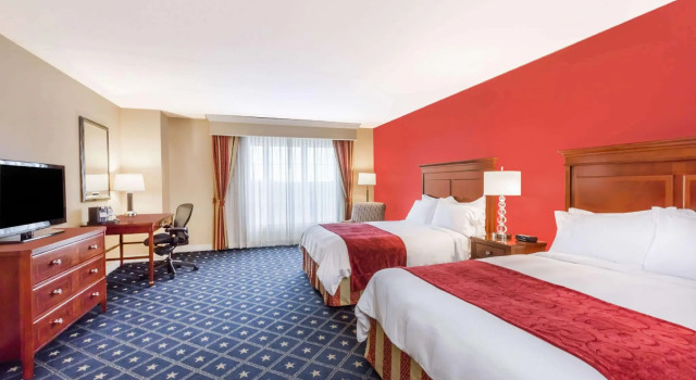 Четырёхместный номер Standard Wyndham Gettysburg Hotel & Conference Center