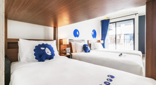Четырёхместный номер Standard Kokotel Chiang Mai Nimman
