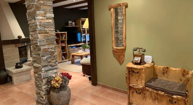 Коттедж Chalet Rural Toñita 400m playa piscina barbacoa chimenea