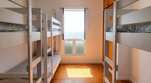 Кровать в общем номере Las Eras Nest Hostel