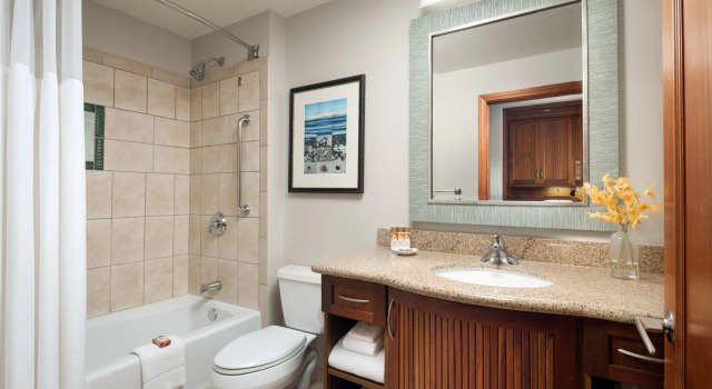 Двухместный номер Standard с балконом и с видом на сад Marriotts Maui Ocean Club - Lahaina & Napili Towers