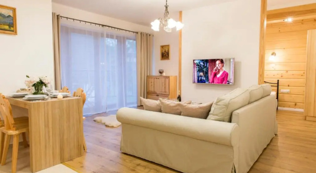 Студия с балконом Zakopane Apartamenty Skibówki
