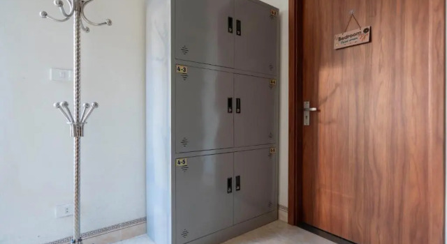 Кровать в общем номере Fancy Hostel and Bar