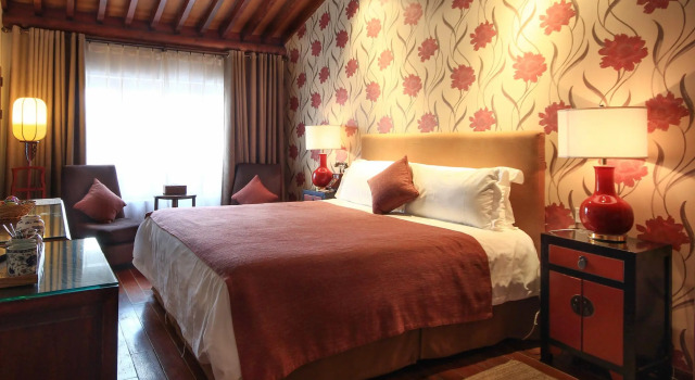 Номер Deluxe Jingshan Garden Courtyard Hotel Beijing Forbidden City Newly renovated Tianmen Wangfujing Gardenhutong BejjingCourtyard