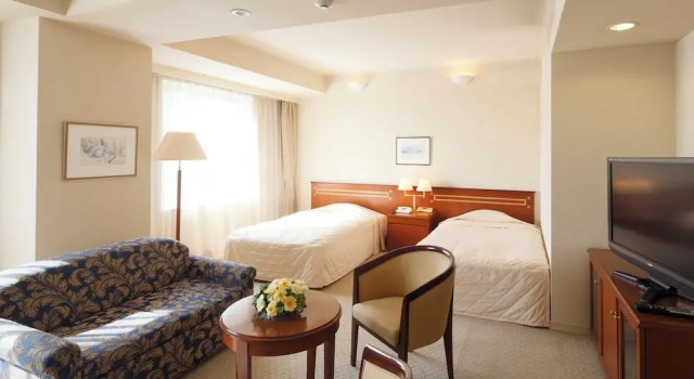 Двухместный номер Deluxe Hotel Crown Palais Kokura