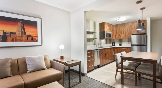 Люкс c 1 комнатой Residence Inn by Marriott Buffalo Downtown
