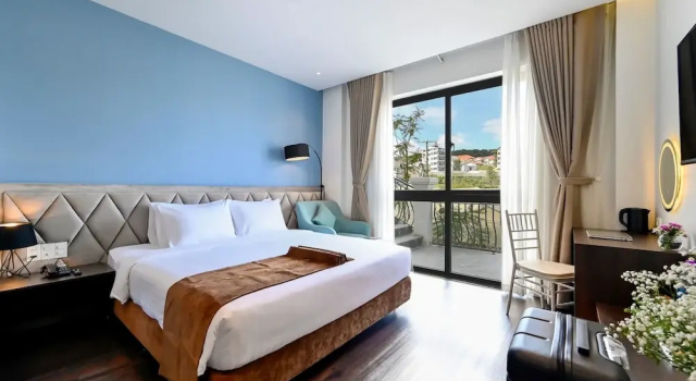 Двухместный номер Deluxe с видом на город Stillus Boutique Hotel Dalat