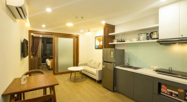Двухместные апартаменты с частичным видом Citypoint Apartment