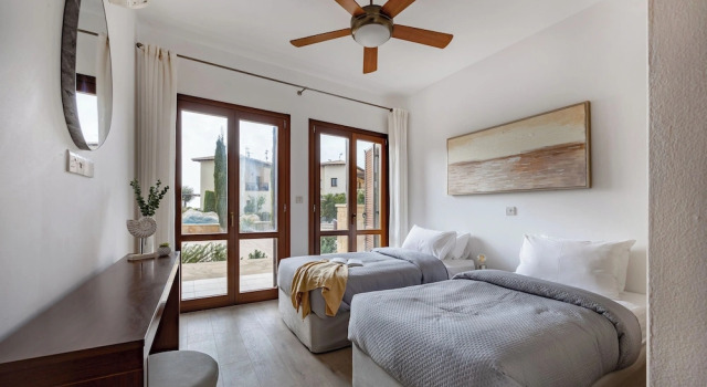 Bk02 Adjacent to Aphrodite Hills Pool & Sea View, Boek Appartement Kouklia Paphos, in de buurt van Ranti Forest Beach