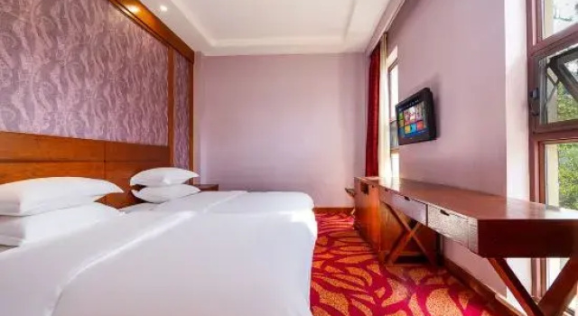 Люкс Deluxe с 2 комнатами Dujiangyan Ruiyun Guokang Hotel (Qingcheng Piedmont Scenic Area)