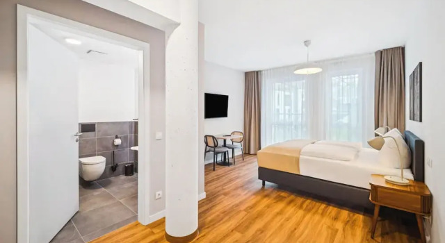 Limehome Chemnitz Kirchgässchen, 预订 酒店 开姆尼茨 萨克森州
