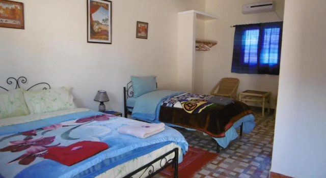 Трёхместный номер Comfort с красивым видом из окна Palmeraie Guest House