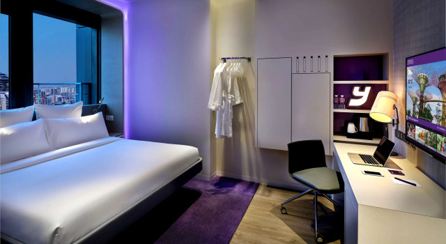 Двухместный люкс VIP Yotel San Francisco