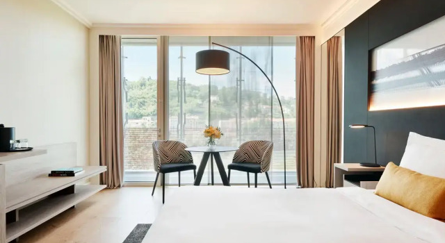 Номер Deluxe Lyon Marriott Hotel Cité Internationale