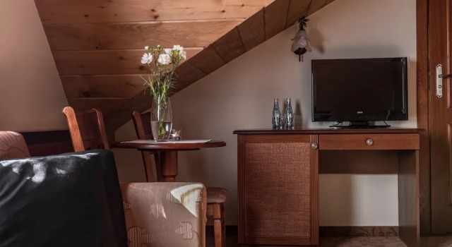 Трёхместный номер Economy с балконом Villa Magnat SPA, JACUZZI, SAUNA, TĘŻNIA SOLANKOWA