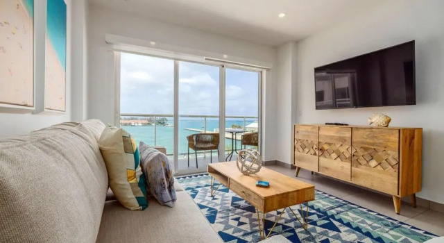 HH-2Bdr413 - NEW Modern Apartment in Oceanfront Luxury Condo in Aruba!