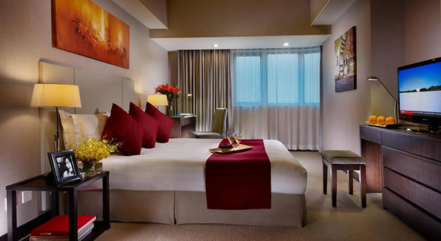 Номер Executive c 1 комнатой Somerset Olympic Tower Tianjin