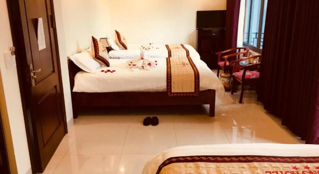 Семейный номер Standard с видом на горы Sapa Van Hung Hotel