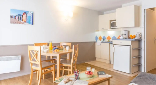 Студия с балконом Résidence Pierre & Vacances La Baie des Sables