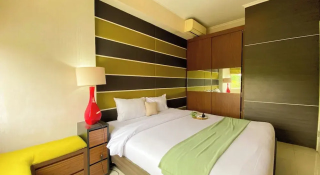 Modern Look 1BR Apartment at Silkwood Residence, Prenota Appartamento Appartamenti a Tangerang, Appartamento