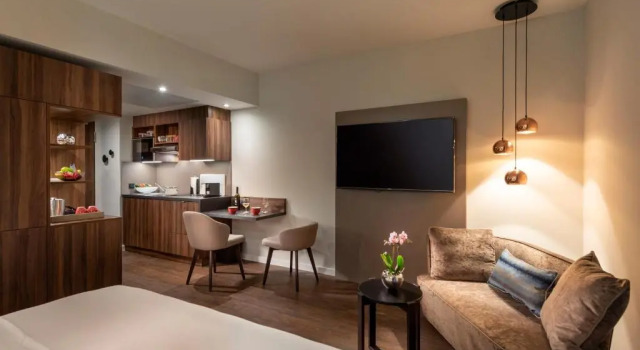 Двухместная студия Deluxe Hyatt House Frankfurt Eschborn