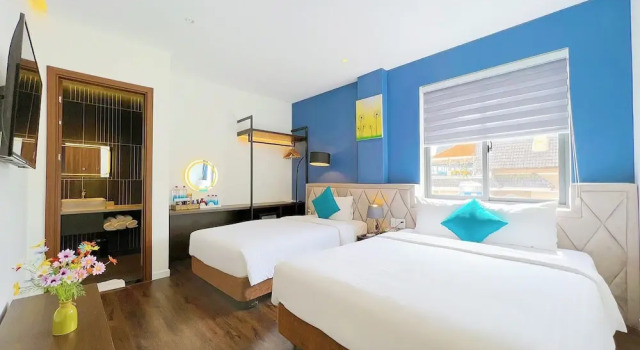 Трёхместный номер Deluxe с видом на город Stillus Boutique Hotel Dalat