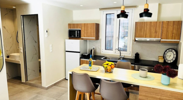 Апартаменты c 1 комнатой с видом на сад Matina Room At The Heart Of Old Town 1bd, Sleeps 4