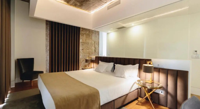 Трёхместный номер Deluxe Borralha Hotel, Restaurante & Spa