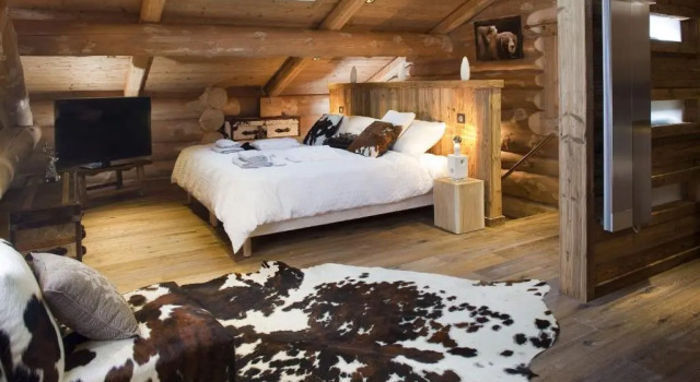 Chalet Lodge des Sens, Rezerwuj Chalet Hotele w Superbolquère z basenem, Basen