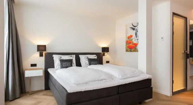 Двухместный номер Standard Snoozz Hotels Bolsward Boutique hotel zonder receptie met digitale sleutel