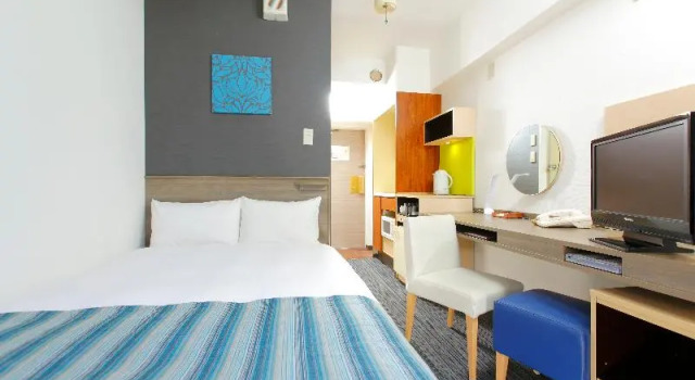 Одноместный номер Standard Semi Double HOTEL MYSTAYS Ueno Inaricho
