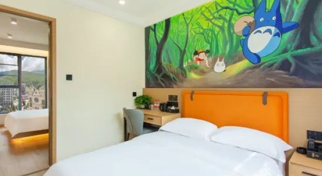 Семейный люкс Kangding Tuantuan Themed Smart Homestay (Kangding New Town)