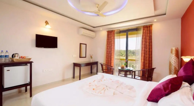 Двухместный номер Deluxe с видом на сад Praia Da Oura Boutique Resort ,Goa