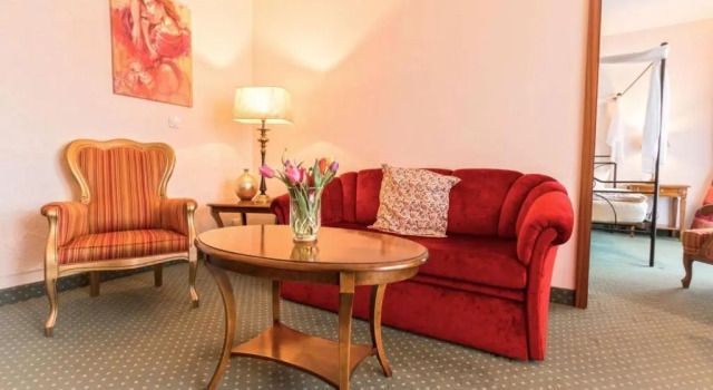Люкс с балконом Seehotel Mühlenhaus