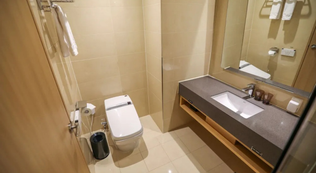 Двухместный номер Standard с видом на город Gwangyang Lacky Hotel