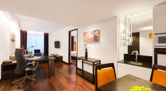 Люкс c 1 комнатой Radisson Suites Bangkok Sukhumvit
