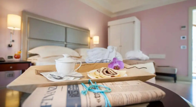 Одноместный номер Standard с балконом Best Western Premier Villa Fabiano Palace Hotel