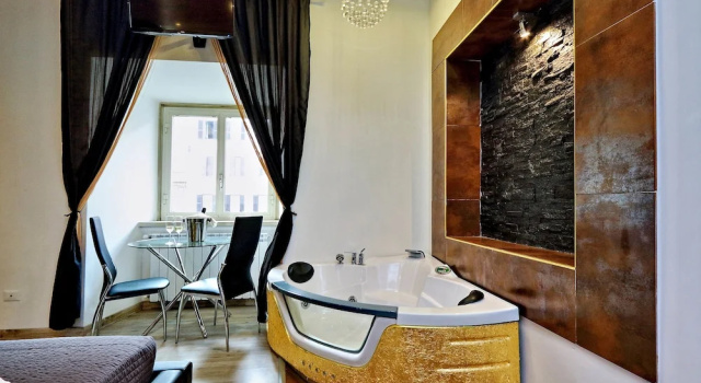 Полулюкс Deluxe Suite Paradise Rome Guest Rooms