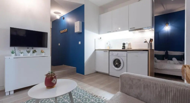 studio blue confort , proche gare part dieu, Забронировать Апартаменты/квартира Вийёрбан Rhône