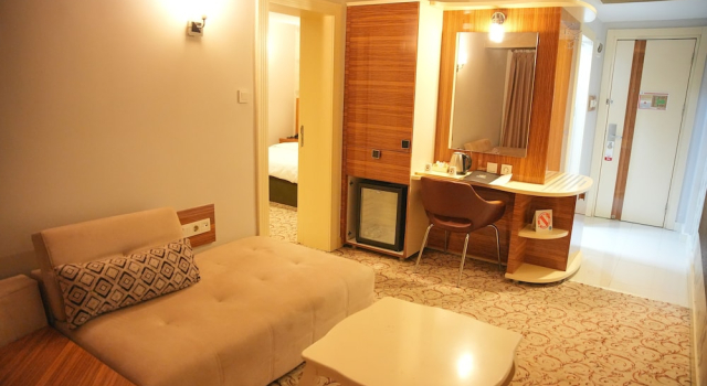 Люкс Premium с видом на город Hotel Izgi Turhan