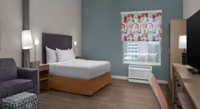 Двухместная студия Home2 Suites By Hilton Concord Charlotte