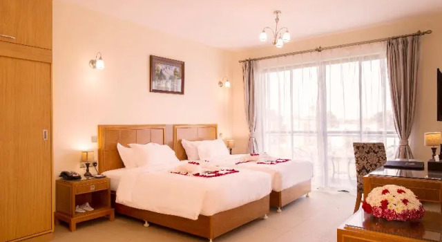 Двухместный номер Standard с балконом и с видом на парк Lotos Inn & Suites -Nairobi, Westlands