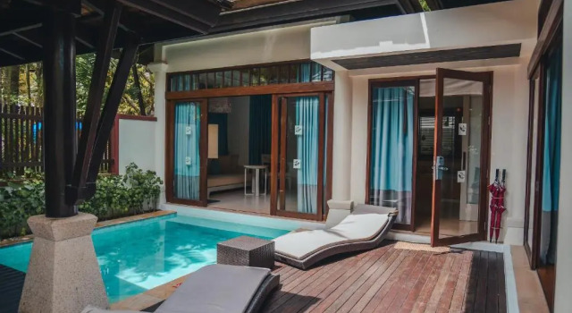 Вилла с бассейном Two Connecting Melati Beach Resort & Spa