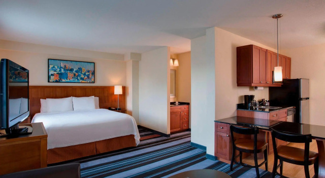 Двухместная Studio Suite Residence Inn by Marriott New York Manhattan/Times Square