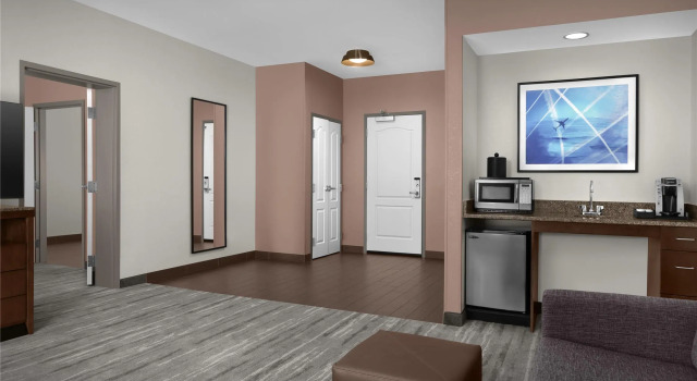 Номер Standard c 1 комнатой Hilton Garden Inn Greensboro Airport