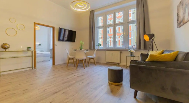 Апартаменты CityApartment - 53 m², 2 Zimmer, zentral, Netflix, Küche, Waschmaschine